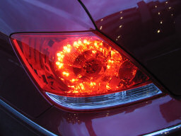 Photo - Left Tail Lamp at night
