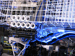 Photo - LEXUS LFA Structure V10 Engine